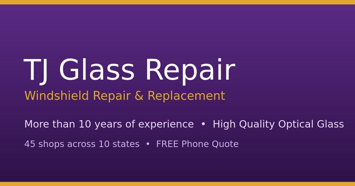 Tj Auto Glass Repair